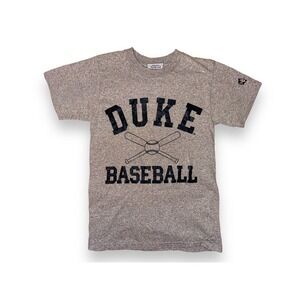 Z2 Vintage Duke Baseball Graphic T Shirt Single Stich Small USA University Store